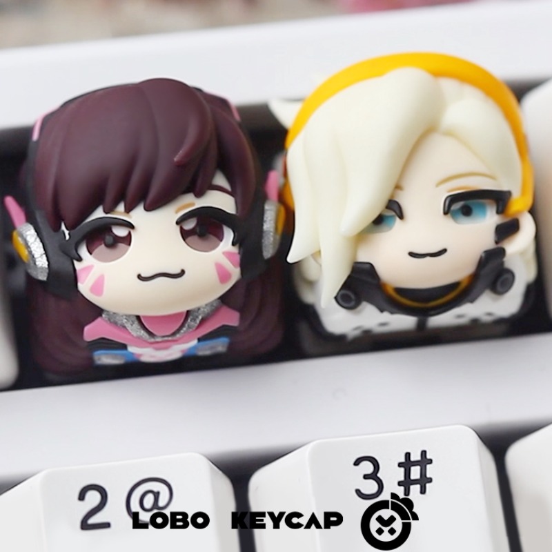OW Kiriko & D.Va Resin Artisan - đánh giá và giá Tablet Cute Accessories